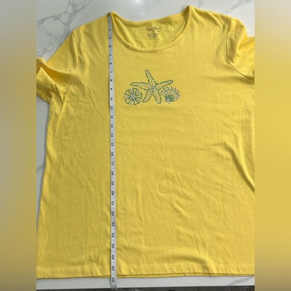 Coral Bay XL Yellow T-Shirt - Picture 4 of 5